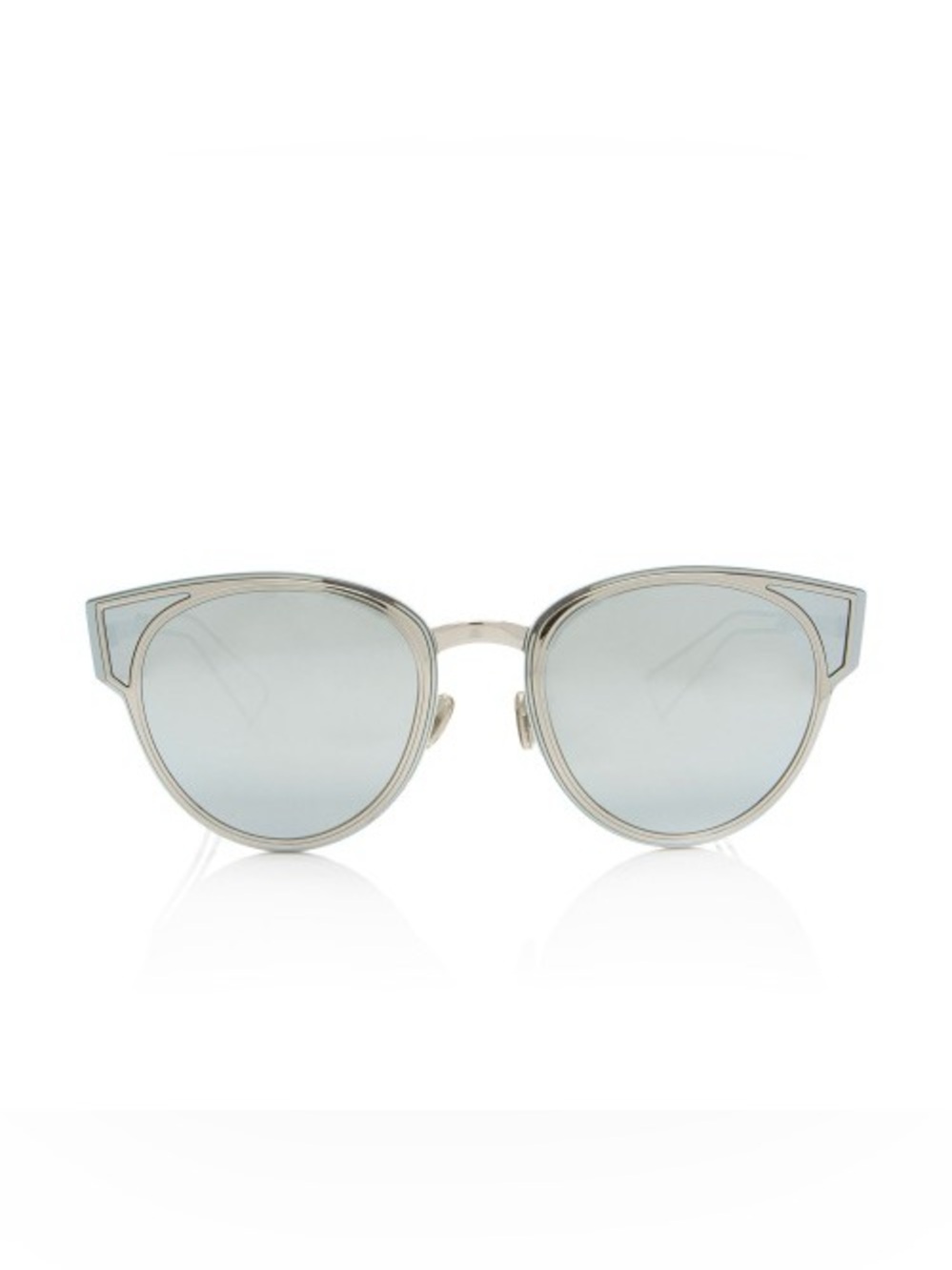 Christian Dior DiorSculpt Silver Sunglasses with case